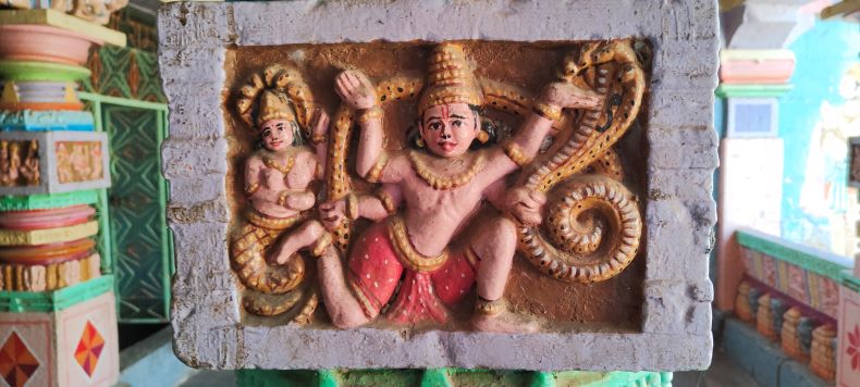 The scene of Kāliyā Mardana