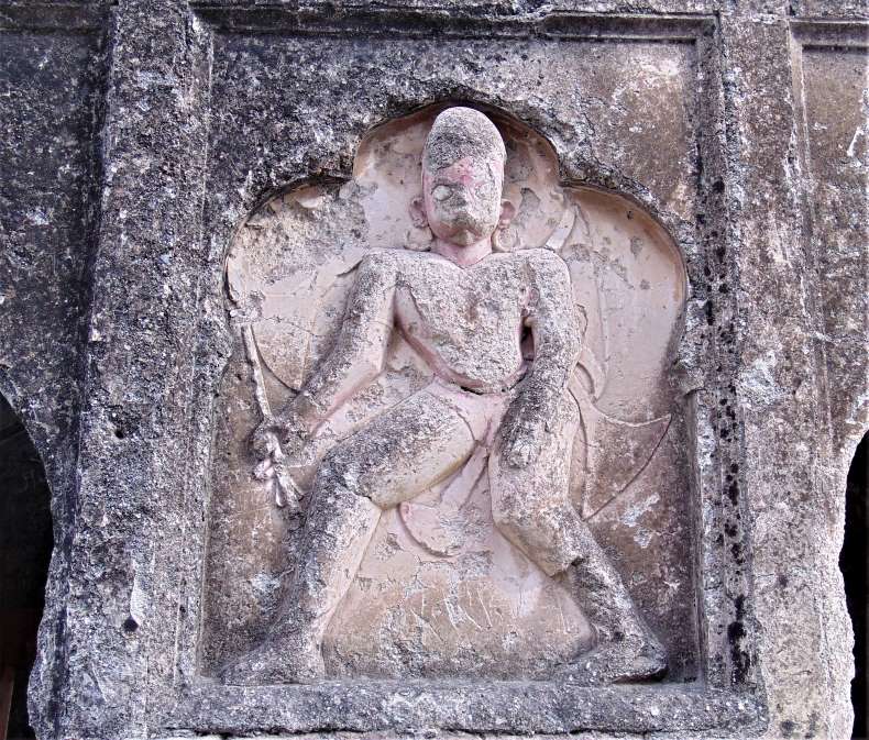 Maratha period sculptures made in stucco.