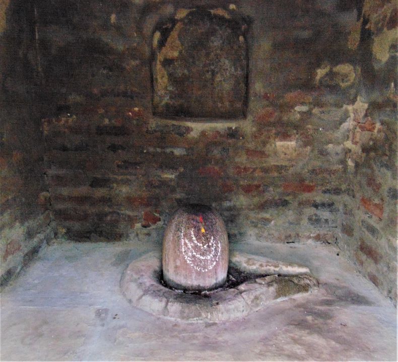 An old Śivaliṅgas