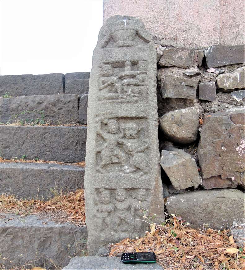 A warrior fights with a tiger