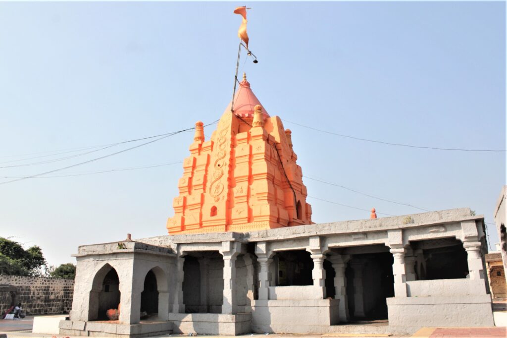 A general view of the temple.