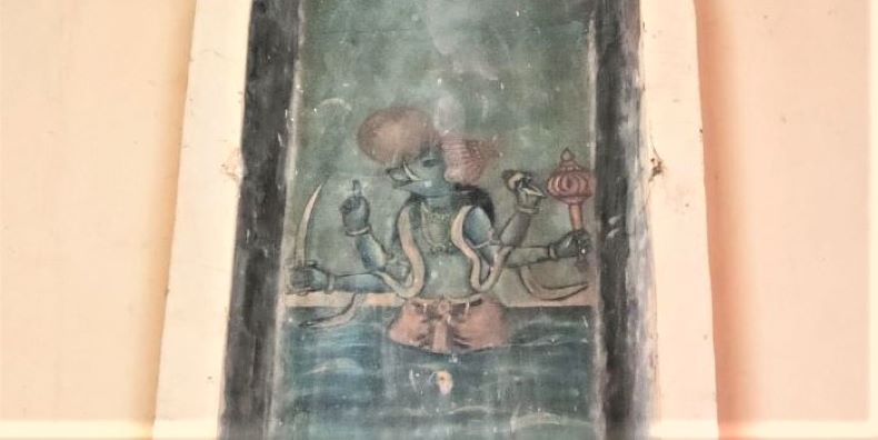 A painting of Varāha avatāra.