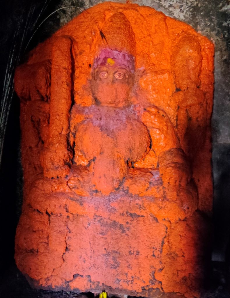The idol of Reṇukā Mātā.