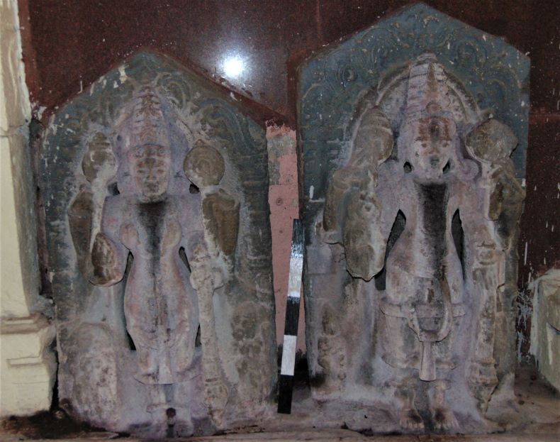 Images of Keśava and Vaiṣṇavī or Mahālakṣmī.