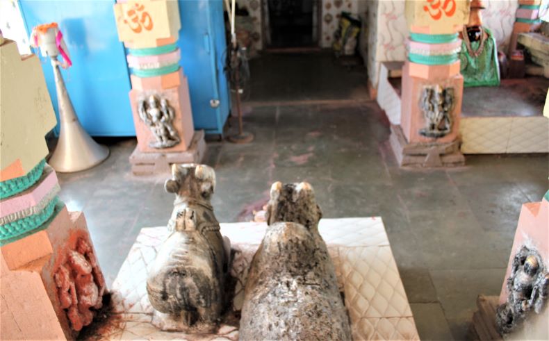 Sabhāmaṇḍapa of the temple.