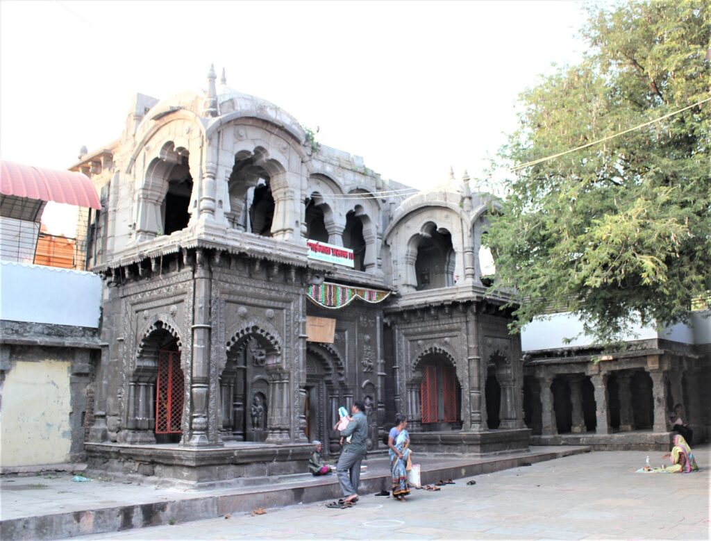 A magnificent gate of the temple.