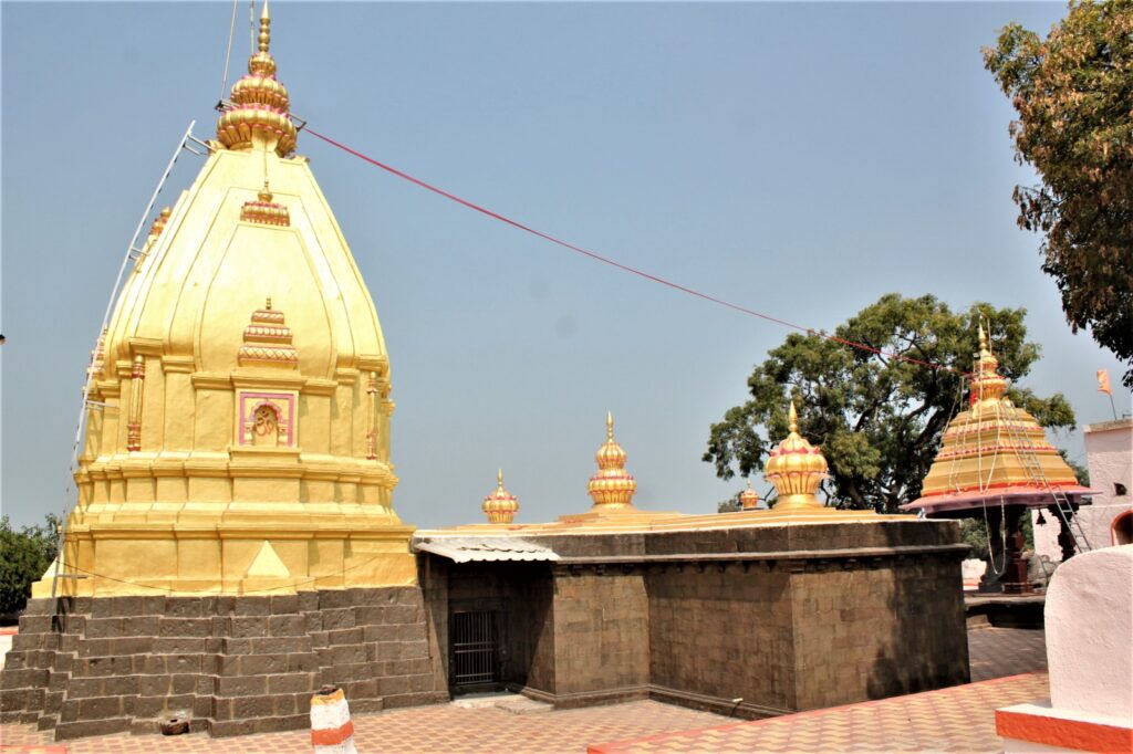 An exterior of the temple.