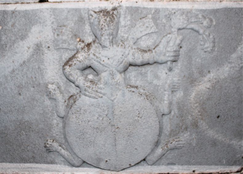 A sculpture of kūrma.