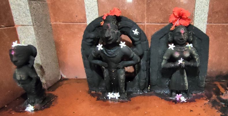 Images of Viṭhṭhla-Rukmiṇī and Rāhī