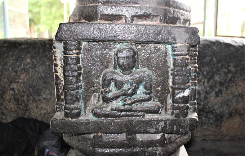 A yogi on the Vaman stambha No. 1.