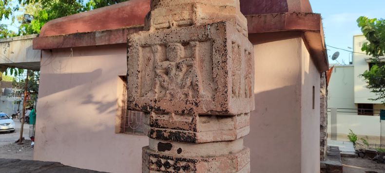 A prasūtā (a woman delivering a baby).