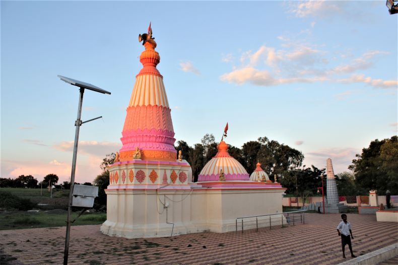 The exterior of the temple